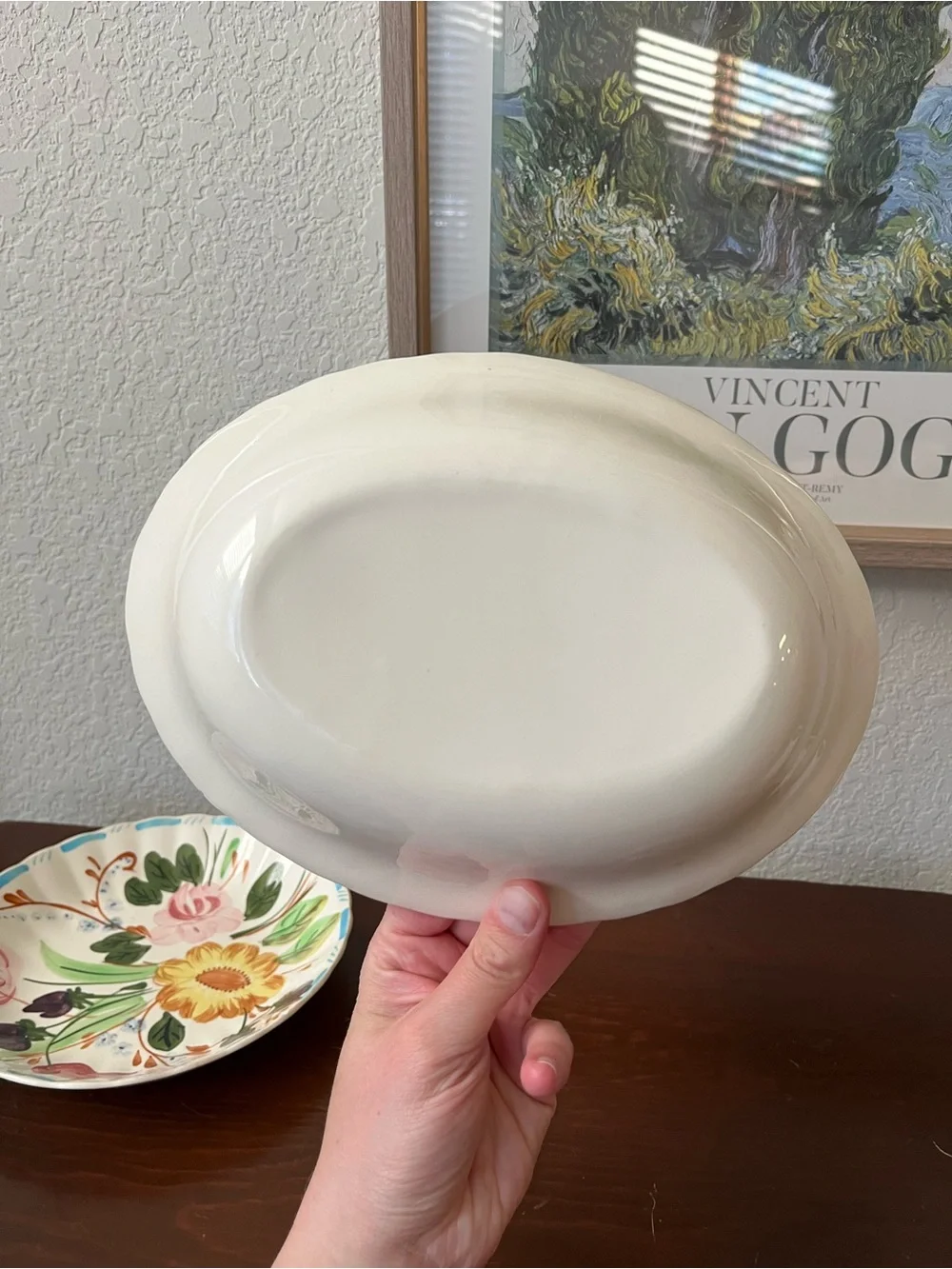 Set of 2 vintage Blue Ridge dishes